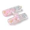 Resin Pendants RESI-B029-01P-H-2