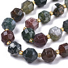 Natural Indian Agate Beads Strands G-T131-77B-3