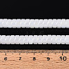 AB Color Plated Imitation Jade Glass Beads Strands GLAA-T026-3x6mm-J01-4