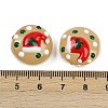 Christmas Handmade Lampwork Enamel Beads X1-LAMP-C020-03A-4