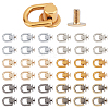 6 Sets 6 Colors Alloy Ball Studs Rivets PALLOY-PH0001-78-1