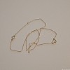 Heart 925 Sterling Silver Link Chain Necklaces for Women FS-WGA5BCE-01-3