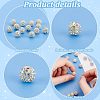200Pcs Pave Disco Ball Beads RB-PH0001-50B-4