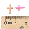 304 Stainless Steel Enamel Charms STAS-K303-01B-G-3