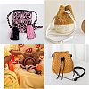 4 Pcs 4 Styles PU Leather Bottom FIND-CA0002-15-7