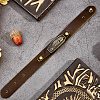 Adjustable Cowhide Leather Cord Bracelets for Women Men BJEW-WH20012-10AB-7