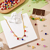 Glass Round Pendants PALLOY-TADJ00001-02-5