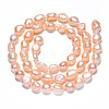 Natural Cultured Freshwater Pearl Beads Strands PEAR-N014-05A-2
