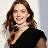 Punk Rock Style Alloy Spiked Cone Rivet Imitation Leather Chocker Necklaces NJEW-WH20011-10P-03-5