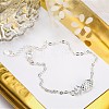 Alloy Pineapple Link Anklets for Women FS-WG8C63D-01-2