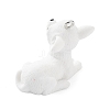 Opaque Resin Dog Pendants LS-RESI-P033-A03-2