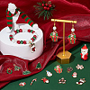 SUNNYCLUE 56Pcs 14 Style Christmas Style Alloy Enamel Pendants ENAM-SC0003-73-4