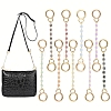 Glass Link Bag Extender Chains HJEW-YW00101-01-2