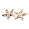 Imitation Shell Acrylic Pendants SACR-K005-06-2