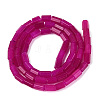 Dyed Natural Malaysia Jade Beads Strands GG-N002-01A-19-3