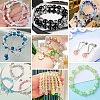 450Pcs 4 Styles Spray Painted Crackle Glass Beads CCG-PA0001-09E-7