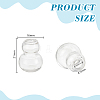 Clear Glass Bottles for Bead Containers AJEW-WH0596-151C-2