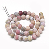 Natural Pink Opal Beads Strands G-R446-4mm-38-2