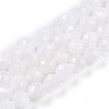 Natural Rainbow Moonstone Beads Strands G-S345-8mm-36-2