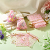 30Pcs Gold Stamping Moon Star Organza Drawstring Gift Bags ABAG-TA0002-21G-7