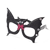 Halloween Plastic & Non-woven Fabric Glitter Glasses Frames AJEW-E053-01H-2