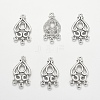 Alloy Teardrop Chandelier Component Links X-EA9733Y-1