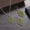 Bohemian Style Alloy Pendant Necklaces & Dangle Earrings Sets WG43411-07-1