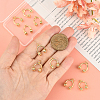 10Pcs Rack Plating Brass Pendants KK-BBC0022-54-3