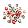 Handmade Polymer Clay Beads CLAY-R006-07-1