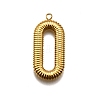 304 Stainless Steel Pendants STAS-M116-02G-1