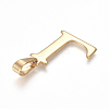 304 Stainless Steel Pendants STAS-F106-95G-01-3