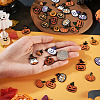36Pcs 12 Styles Halloween Alloy Enamel Pendants ENAM-TA0003-51-7