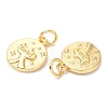 Rack Plating Brass Charms KK-A185-03G-3