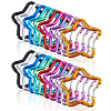 18Pcs 9 Colors Aluminum Alloy Rock Climbing Carabiners DIY-DC0003-94-1