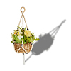 Wooden Plant Rack AJEW-WH20816-032C-6