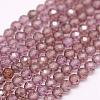 Natural Garnet Beads Strands G-F509-23-2mm-1