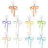 9Pcs 9 Colors PVC Mobile Dustproof Plugs HJEW-SC0003-21-7