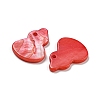Dyed Natural Freshwater Shell Pendants BSHE-G034-11D-2
