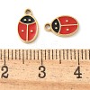 304 Stainless Steel Enamel Charms STAS-Q345-48G-3