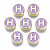 Alloy Enamel Beads ENAM-S122-028H-NR-1