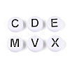Opaque Acrylic Enamel Beads SACR-T035-17M-02-1
