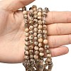 Natural Feldspar Beads Strands G-S259-26-6mm-3