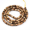 Natural Picture Jasper Beads Strands G-T141-34-2