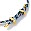 Adjustable Polyester Cord Braided Bracelets BJEW-Z085-01G-31-3