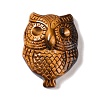 Natural Tiger Eye Carved Pendants G-I361-06A-1