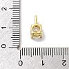 925 Sterling Silver with Cubic Zirconia Charms STER-Q004-04G-3