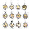 316 Surgical Stainless Steel Pendants STAS-S045-40-1