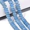 Natural White Jade Beads Strands G-Q613-01F-10-1