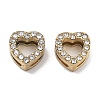 PVD Vacuum Plating 304 Stainless Steel Crystal Rhinestone Beads SATS-R130-02G-05-1