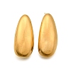 Ion Plating(IP) 304 Stainless Steel Teardrop Stud Earrings for Women EJEW-K244-10G-2